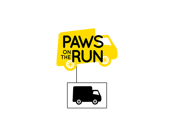 Paws On The Run logo evolution — stage 2