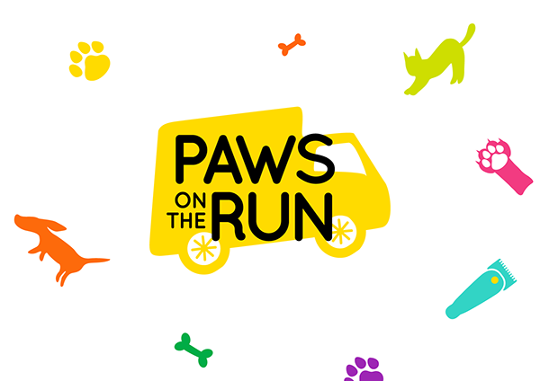 Paws On The Run logo evolution — stage 3