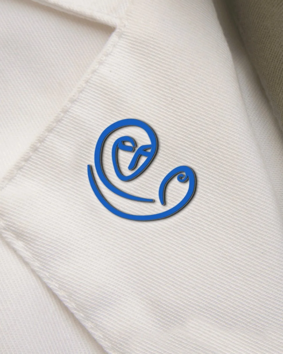 StemCord branded pin badge